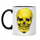 Череп жёлтый.