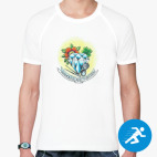 Мужская спортивная футболка