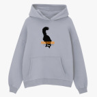 Толстовка худи оверсайз