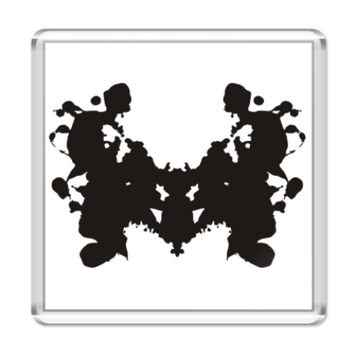 Магнит с принтом тест Роршаха