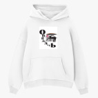 Толстовка худи оверсайз