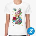 Женская спортивная футболка