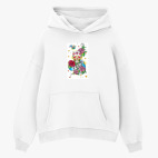 Толстовка худи оверсайз