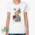 Женская футболка органик