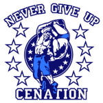 WWE John cena Never give up