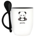 Кружка с ложкой