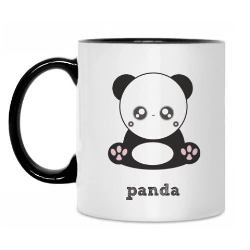 Кружка с принтом Панда