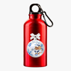 Металлическая бутылка 400 мл UV-DTF