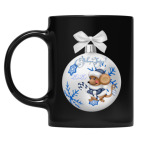 Кружка цветная UV-DTF