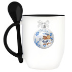 Кружка с ложкой