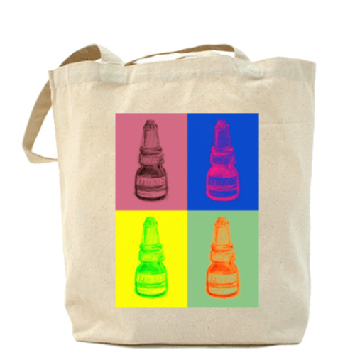 Сумка шоппер с принтом Будьте здоровы!