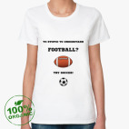 Женская футболка органик