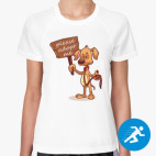 Женская спортивная футболка