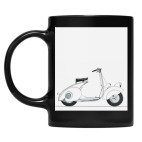 Кружка цветная UV-DTF