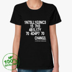 Женская футболка органик