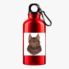 Металлическая бутылка 400 мл UV-DTF