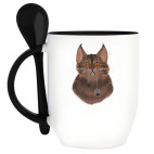 Кружка с ложкой