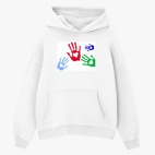 Толстовка худи оверсайз