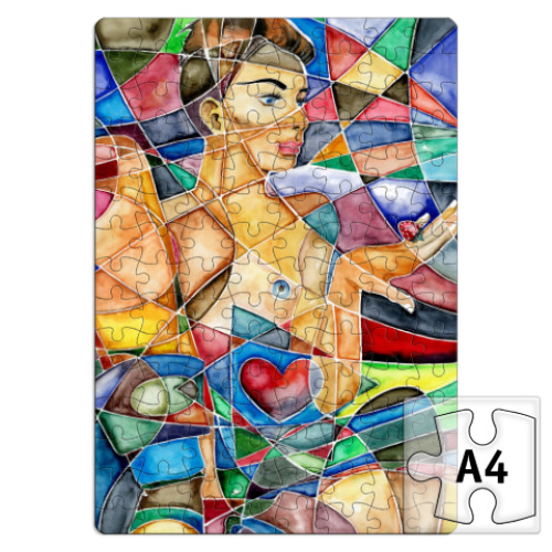 Пазл с принтом Мозаика dyke