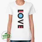 Женская футболка органик