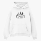 Толстовка худи оверсайз