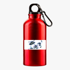 Металлическая бутылка 400 мл UV-DTF