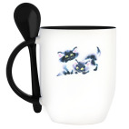 Кружка с ложкой