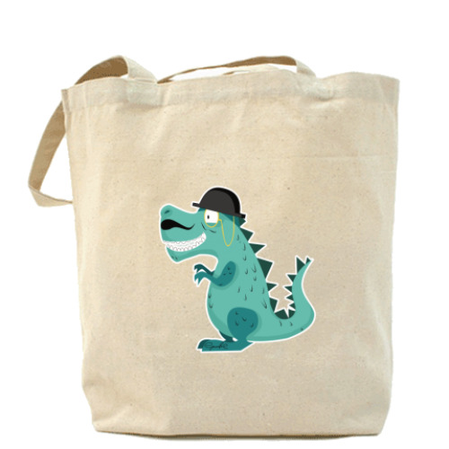 Сумка шоппер с принтом Крокодил 'like a SIR'