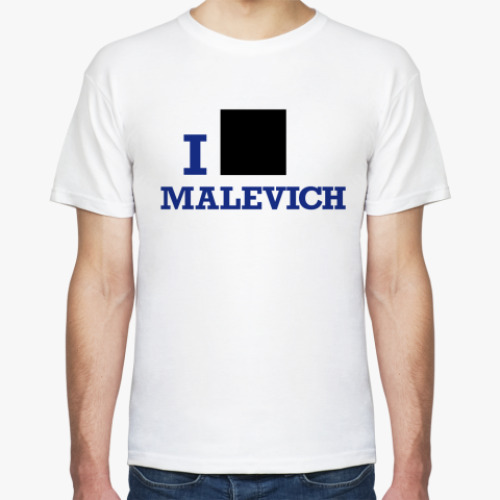 Футболка с принтом  Malevich