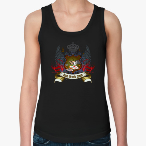 Женская майка с принтом Победа любит подготовку