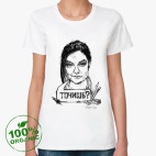 Женская футболка органик