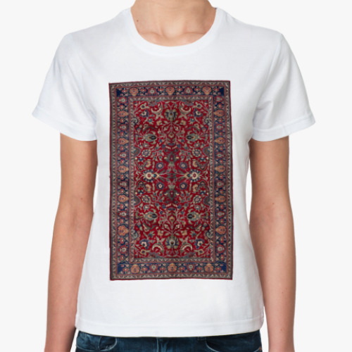 Классическая футболка с принтом Ковер!