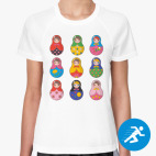 Женская спортивная футболка