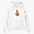 Толстовка худи оверсайз