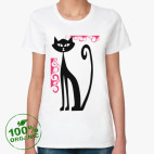 Женская футболка органик