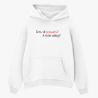 Толстовка худи оверсайз