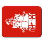 Винтаж Кот Рабочий Колхозница