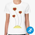 Женская спортивная футболка