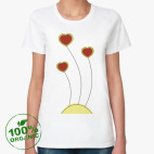 Женская футболка органик