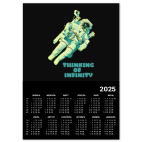 Космонавт в Бесконечной Вселенной