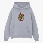 Толстовка худи оверсайз