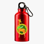 Металлическая бутылка 400 мл UV-DTF