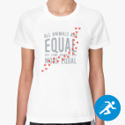 Женская спортивная футболка