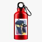 Металлическая бутылка 400 мл UV-DTF