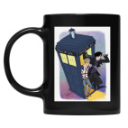 Кружка цветная UV-DTF