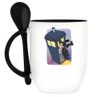 Кружка с ложкой