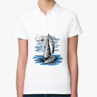 Женская рубашка поло