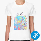 Женская спортивная футболка