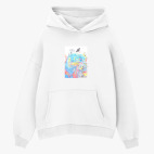 Толстовка худи оверсайз