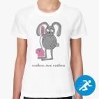 Женская спортивная футболка